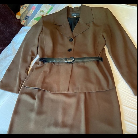 Vintage 1940’s Claire McCardell Skirt Suit w/Belt